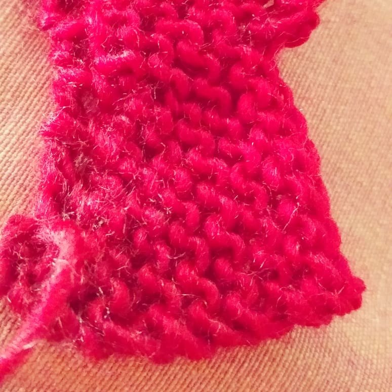 Mi versión del «Chal Dragon&nbsp;Tail»